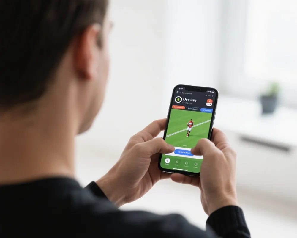 移动端查看实时赛事